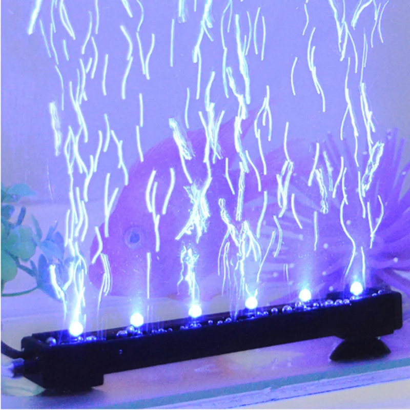 Hot Sell Underwater IP68 Waterproof Reef Tank Lights F5 Colorful Air Bubble LED Aquarium Light