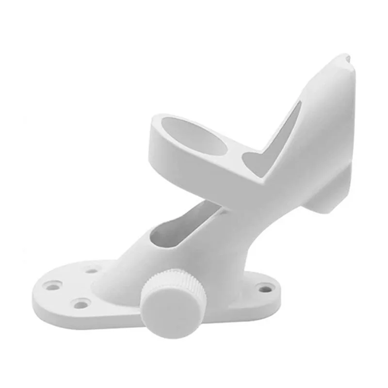 Aluminum alloy wall flagpole base double hole national flag advertising flag pole