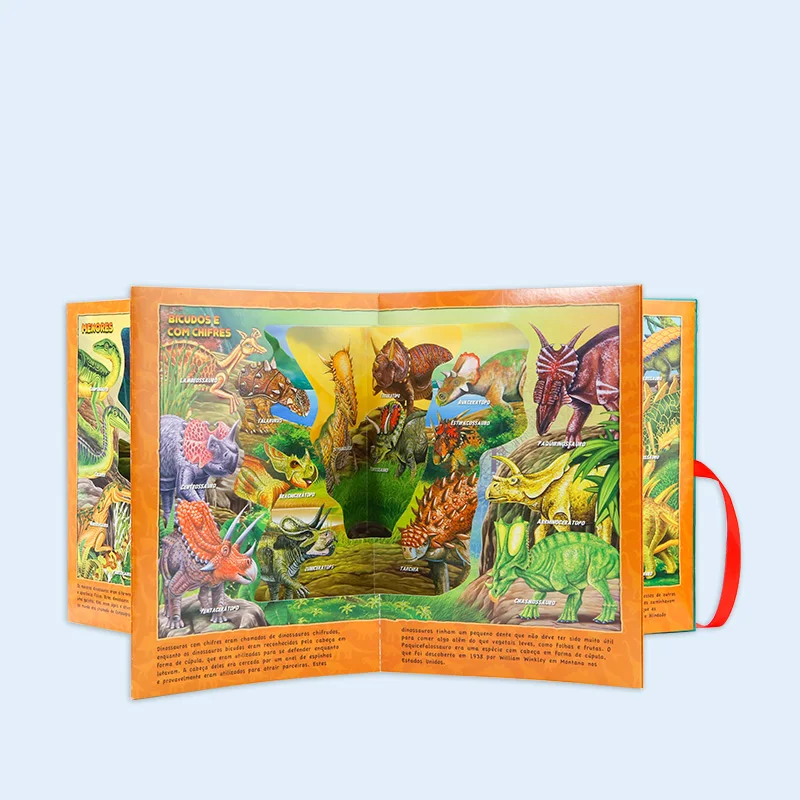 Customized Hardcover stereoscopic story books Delicate and Beautiful kids education