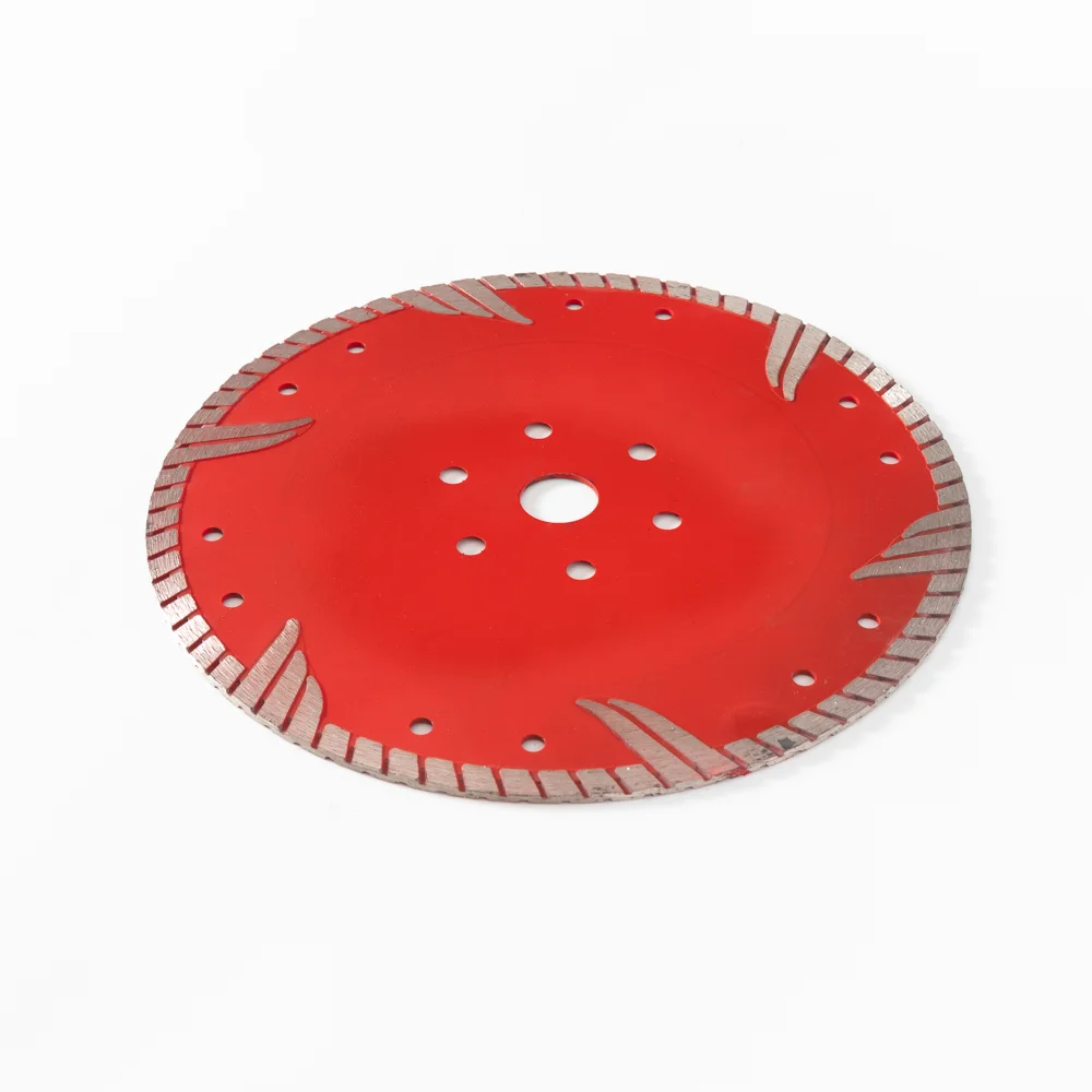 Royal Sino Diamond Band Saw Blade Turbo Segmented 230mm 9inch Diamond Saw Blade For Concrete Granite Stone