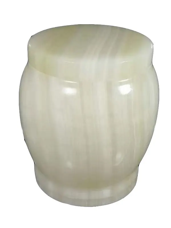 High Quality Cream color Marble Stone Urn Excellent Quality Storage Granite Stone Urn