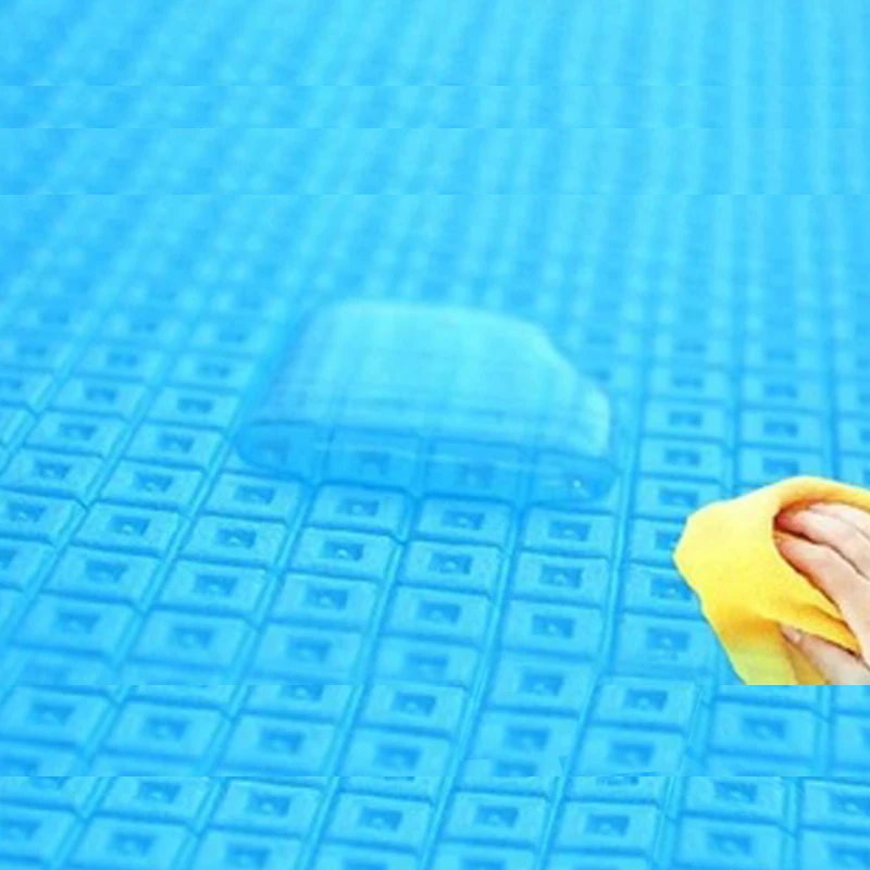 Pollution free educational kids play mat exercise baby round activity pad