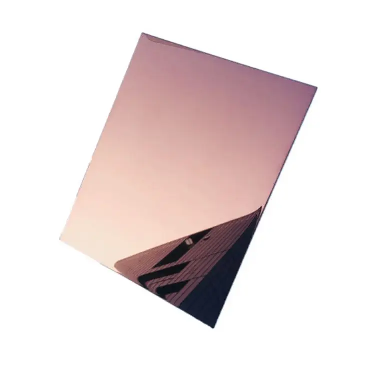 PVD Coated Gold, Titanium, Black, Blue Mirror 8K Surface, Brushed, Polished, Hl 0.5mm 1mm 2mm 3mm Color Stainless Steel Sheet