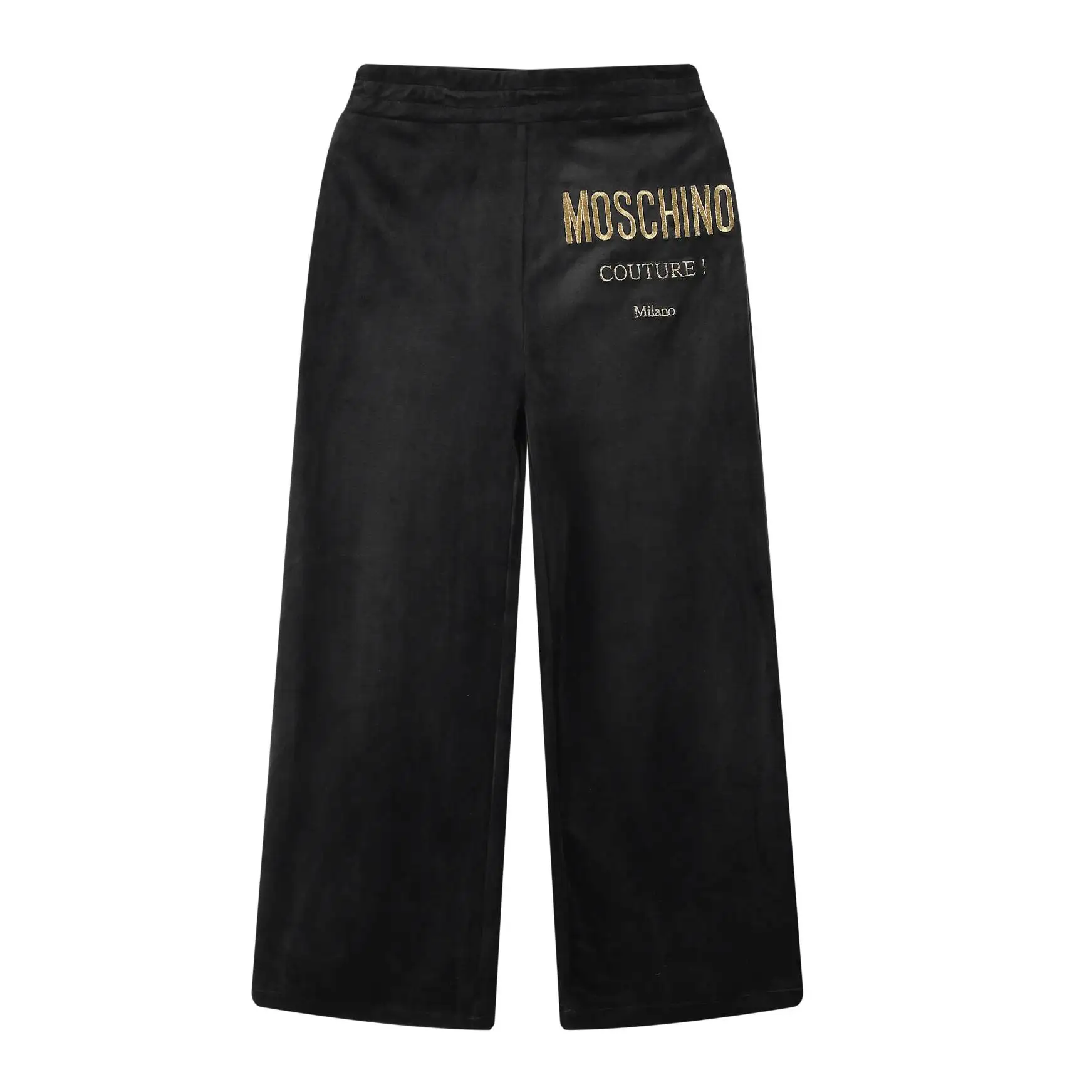 
Factory sale various Hot sale best quality embroidery logo girls 100% velvet pant 