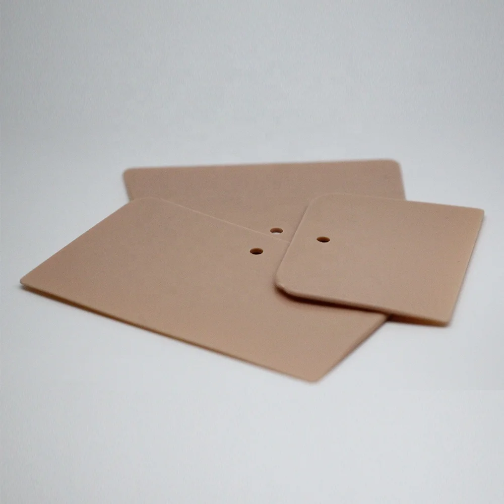 Reusable 3pcs Set Auto Body Scraper Filler Applicator Long Plastic Body Filler Spreader For Spreading Body Filler Or Putty