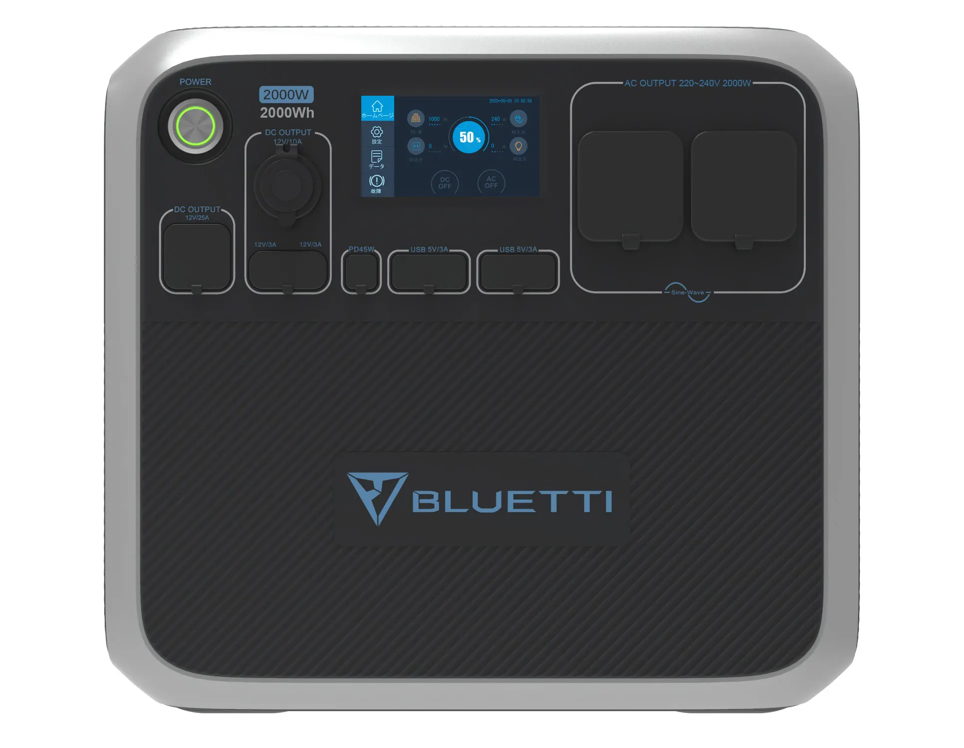 Bluetti AC200P 2000W  Emerg EncyPowerful Portable Power Station for Sump Pump Electric Tools