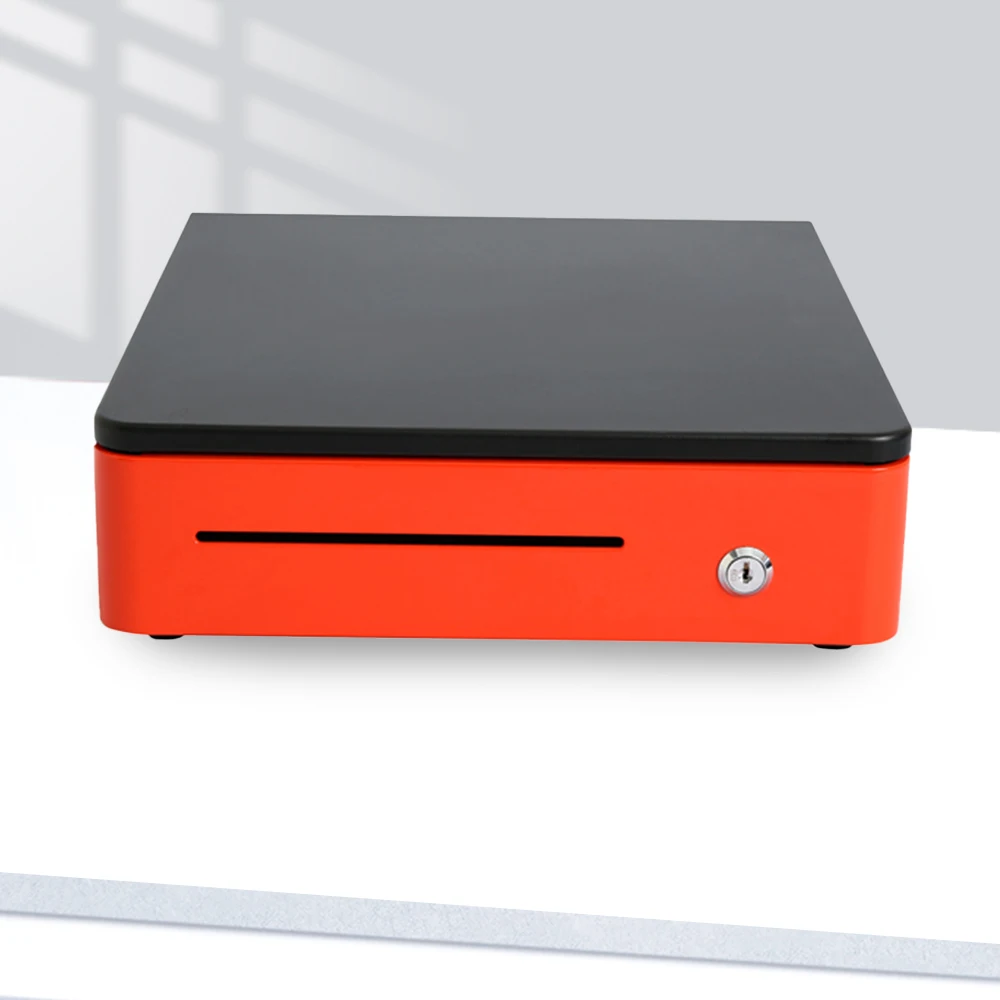 HER-330 Factory price cash box mini metal cash register drawer with RJ11 Interface