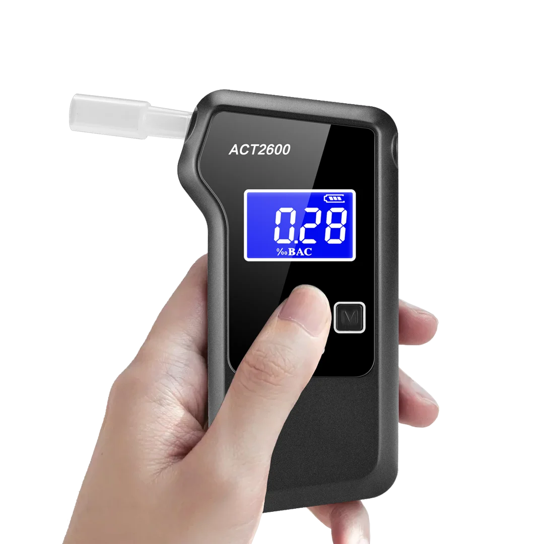 Factory price  alcohol tester  portable breathalyzers fuel cell sensor alcohol gas analyzer