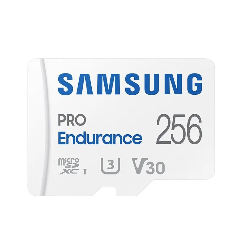 Original Samsung EnduranceRead Memory Card  64GB 128GB 256GB U3 C10 V30 PRO  Speed100M/s Micro TF Card Class 10 UHS-I TF Card