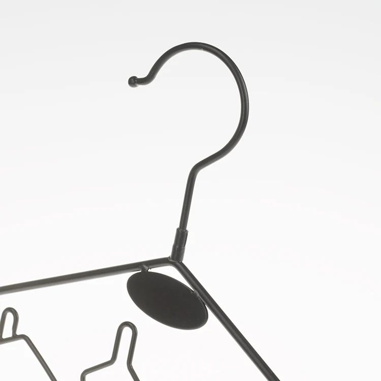 Commercial Metal Clothes Hanger Wardrobe Customized Irregularity Clothes Hanger