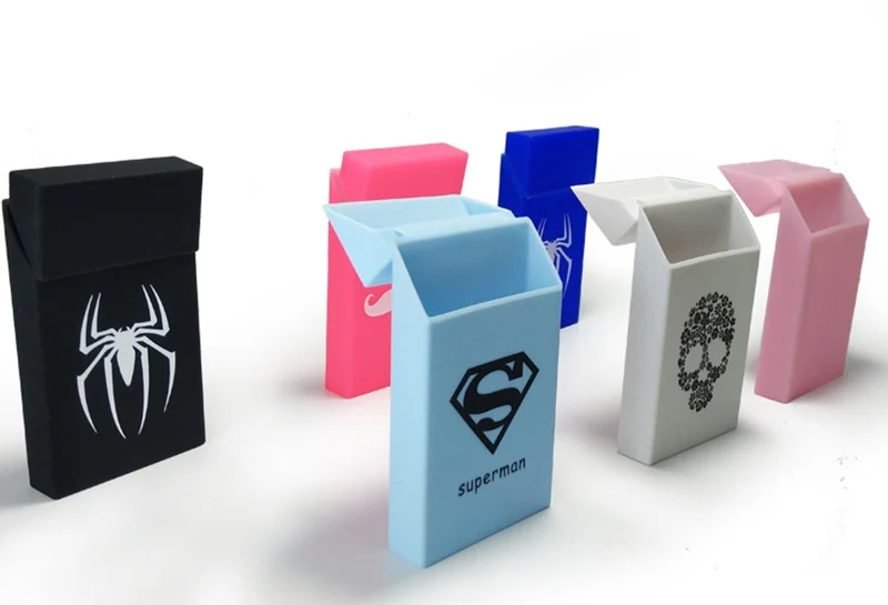 Silicone Cigarette Pack Cover,Silicone Rubber Cigarette Case Slim
