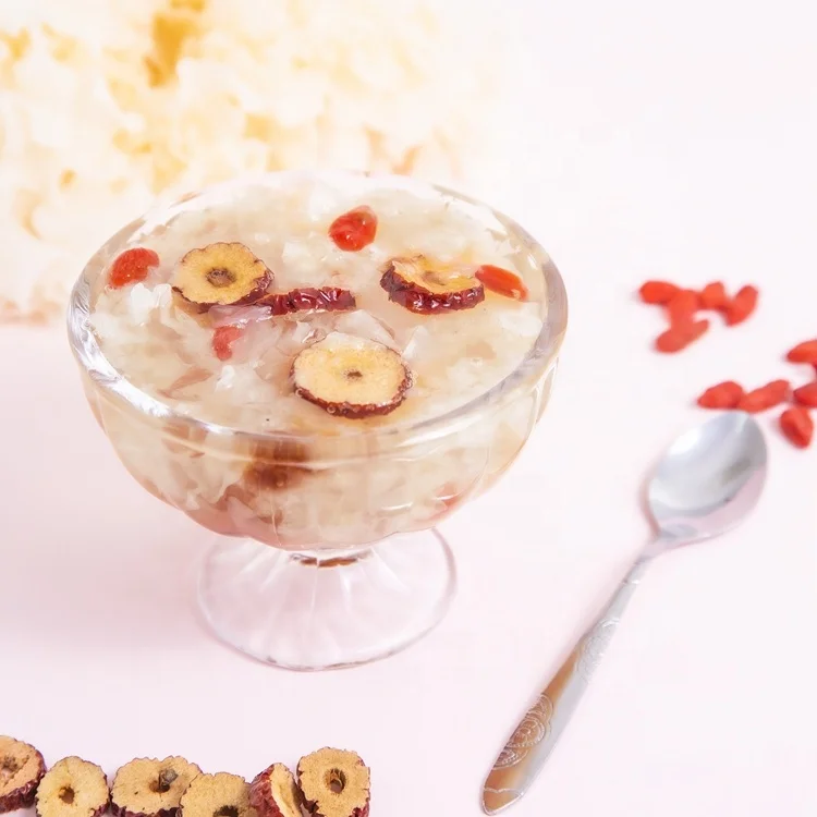 Instant Food Freeze-dried Products Freeze Dried Tremella Soup Red Dates Wolfberry Tremella