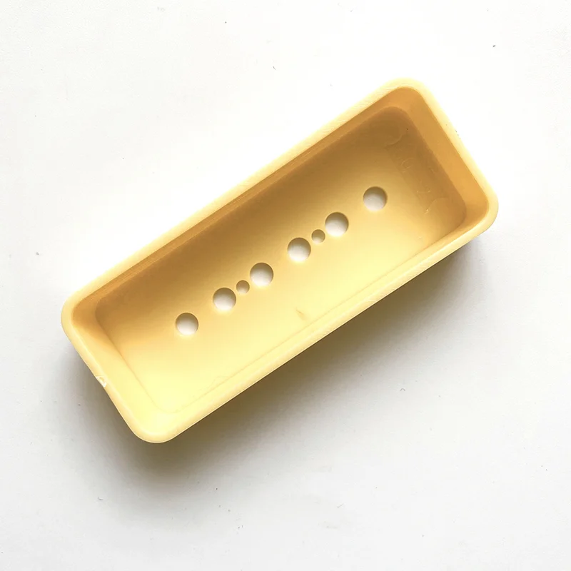 Ivory color P90 guitar pickup cover 50mm 52mm Soap bar guitar pickup cover for  Electric Guitar pickup parts