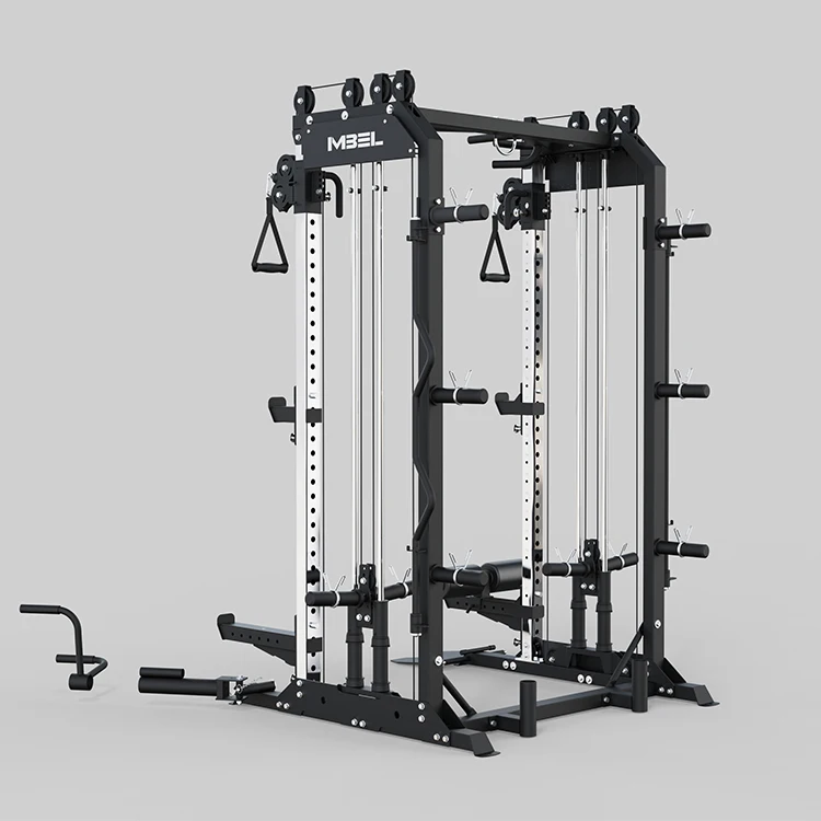 Bodybuilding Fitness Gym Smith Machine Commercial Fitness Gym Equipment Cable Crossover Fitness Machine Gym