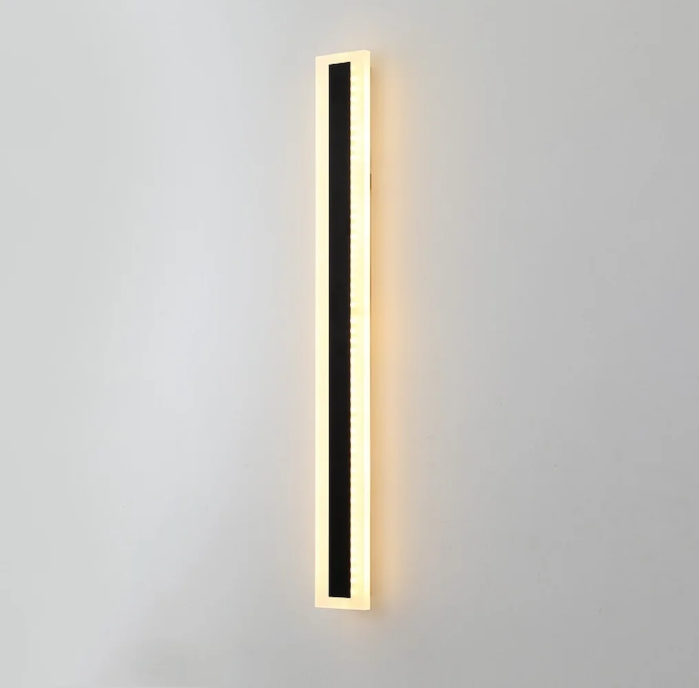 BOKUN High Quality Villa Corridor Lighting Waterproof IP65 Linear Light Modern Outdoor LED Wall Lamp for Home