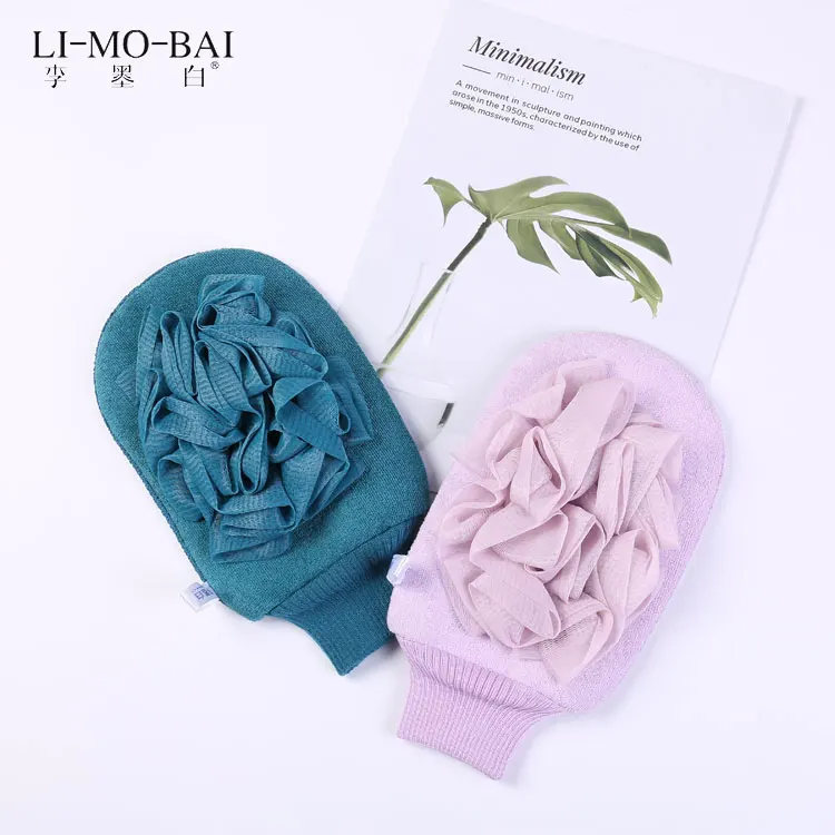 Wholesale Low Prices Gloves Exfoliating Turkish Exfoliating Body Gloves Packaging Organic Exfoliating Spa Glove