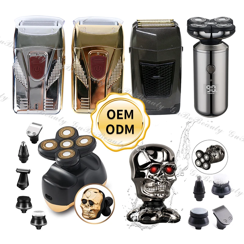 Набор многофункциональных триммеров для удаления волос в носу и на лице, 6 в 1