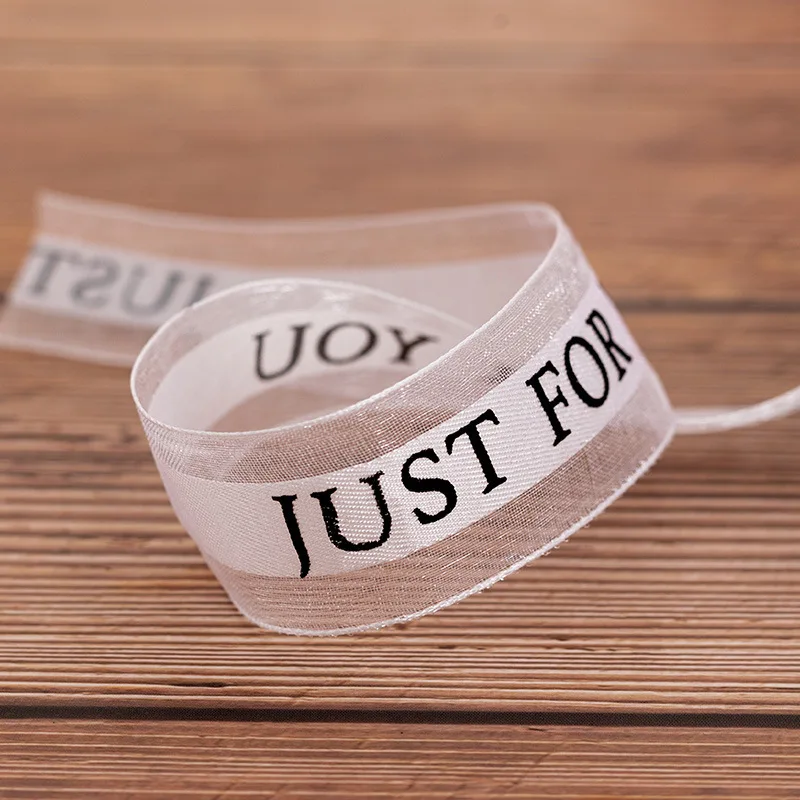 snow gauze ribbon flower packaging cake ribbon bouquet decoration ribbon floral