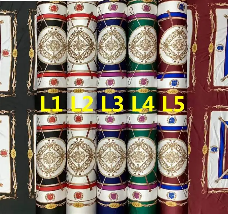 Оптовая продажа, полиэфирная шелковая атласная ткань с цветочным принтом на заказ, дешевая атласная ткань, шелковая ткань для платья