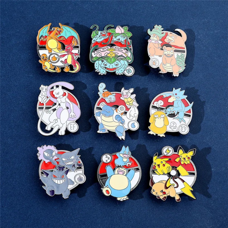 Miraculous Baby Custom Metal Pins Badge Hat Collar Clothes Cartoon Elf Character Enamel Lapel Pin Wholesale Metal Brooch