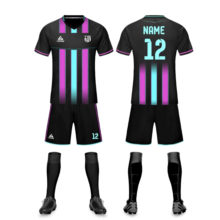 2020 new products sports wear football Third kid kit soccer football shirts jersey soccer jersey set uniform