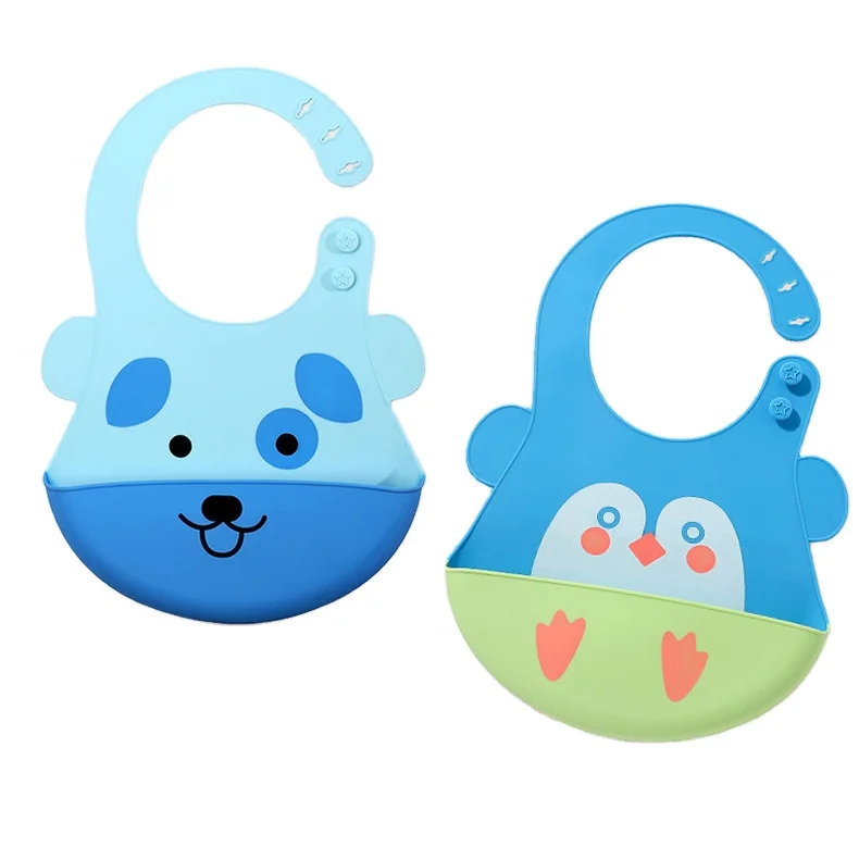 Baby Products Waterproof Food Grade Feeding mushie silicone baby bib