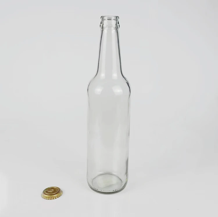 250ml 275ml 330ml 500ml 12oz High pressure empty beer beverageorange juice kombucha soda bottle glass with lid wholesale