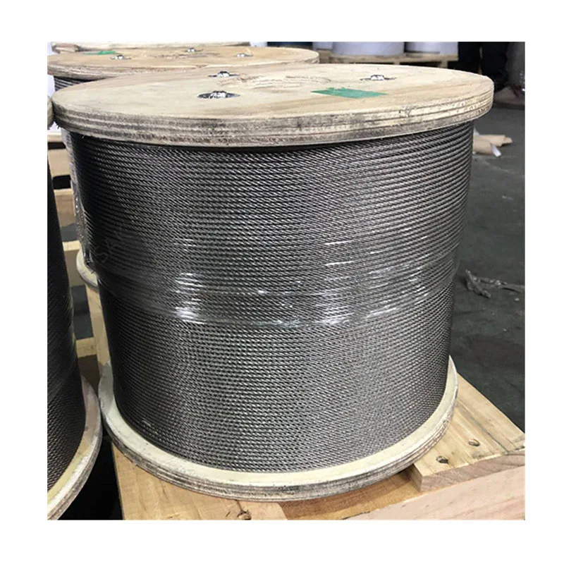 SS316 7x7 7x19 6x19 трос из нержавеющей стали