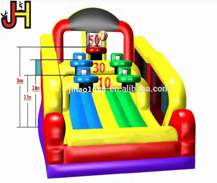 Cheap Inflatable Basketball Hoop Game Carnival Inflatable Sport game Double Hoop Inflatable Basketball Game For Sale