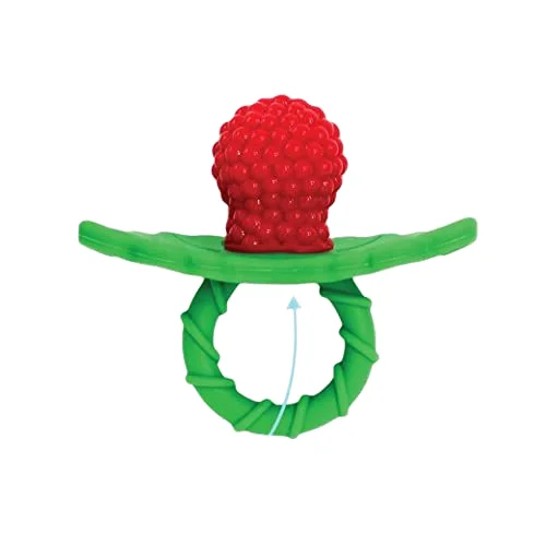 Soft Food Silicone Nipple Infant Safe Circle  Nipples Toddler Pacifier Kids Teether Toy Fruit shaped pacifiers For Boy And Girls