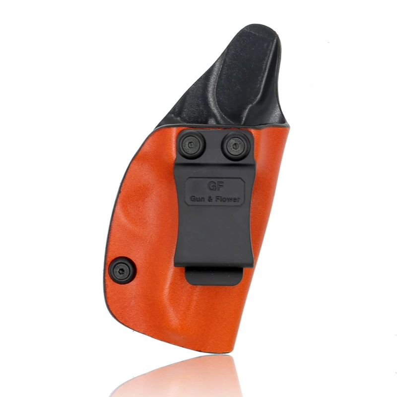  Gun&flower Outdoor Gear IWB US Kydex Inside With Genuine Leather Outside for Sig Glock 43 Taser HKVP9 Walther