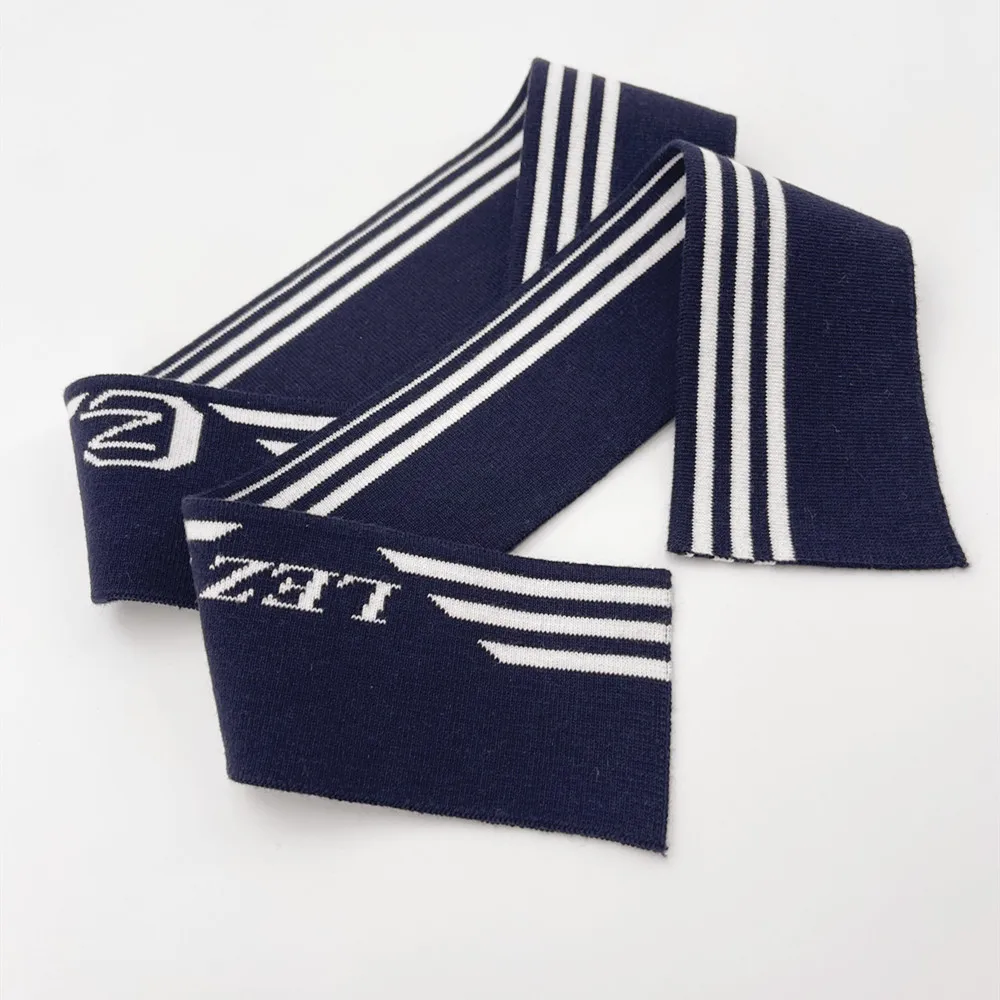 cotton polyester rib collar cuff knitting fabrics for polo t-shirt