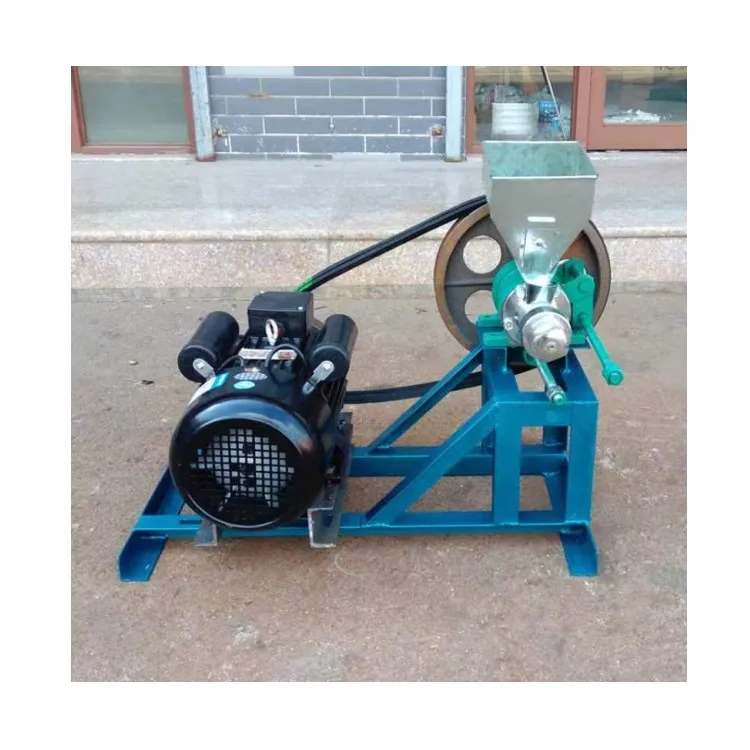 Small Automatic Cereal Rice Puffed Corn Snack Food Extruder Machine