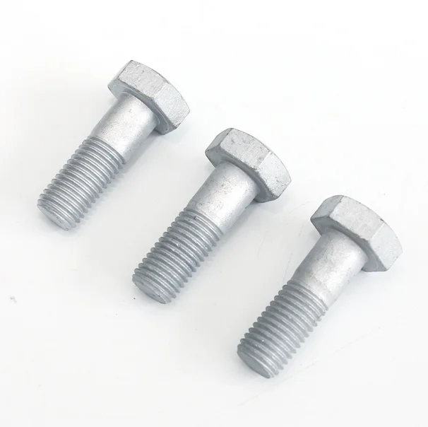 Углеродистая Сталь HDG ASME B18.2.6 ASTM A325 A449 A490 тяжелый шестигранный конструкционный болт