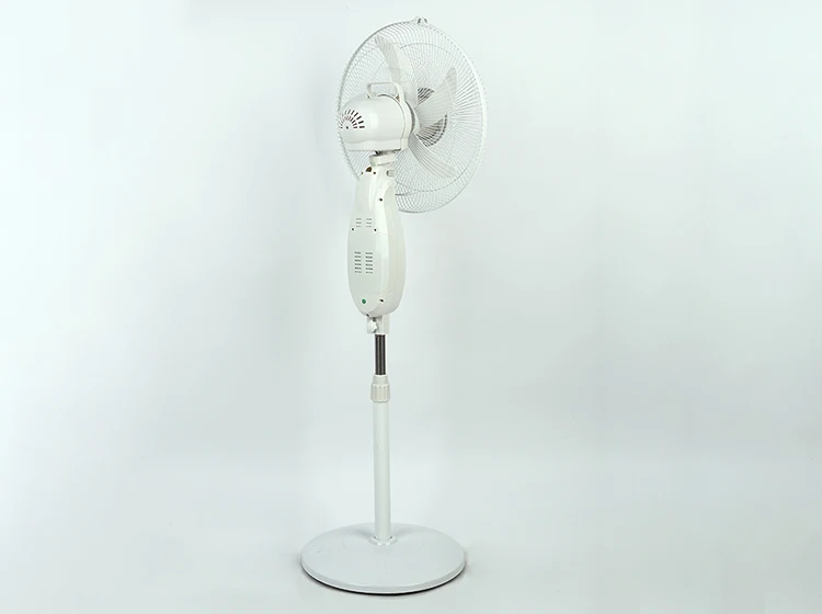 Teyoza Tisen 12V 16 Inch Solar Fan  Rechargeable Stand Fan   Solar Ventilation Floor Fan with Remote and Solar Panel