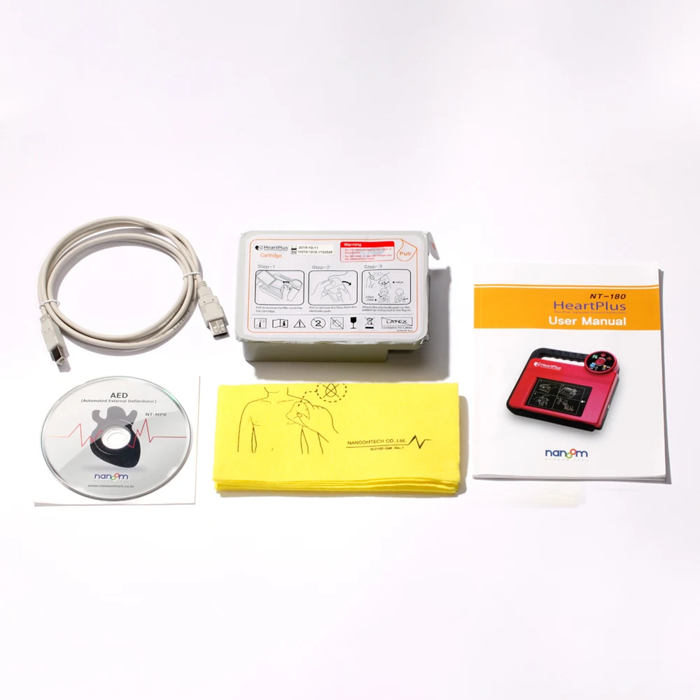 Electrode manufacturing machine cardiac function defibrillator aed monitor ip55 ecg