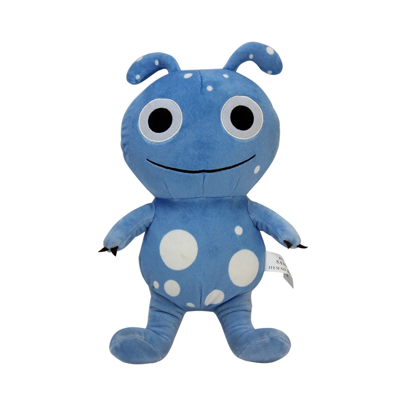 
Cute cartoon monster big eye head Plush Stuffed Toy keychain bag pendant ornament 