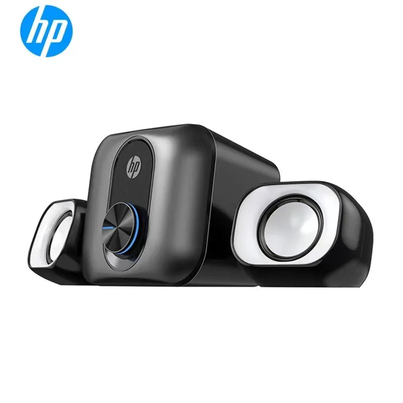 Suitable for HP HP 2111S Desktop Stereo Computer Audio Desktop Home Notebook 2.1 Wired Speaker