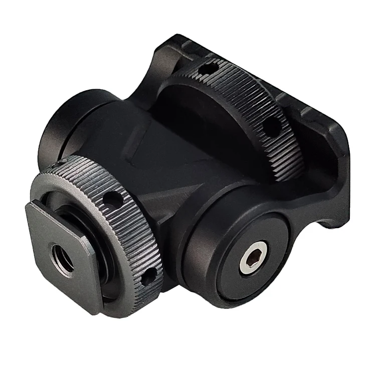 360 Degree Adjustable gimbal stabilizer Monitor Ball head with Cold Shoe 1/4 screw