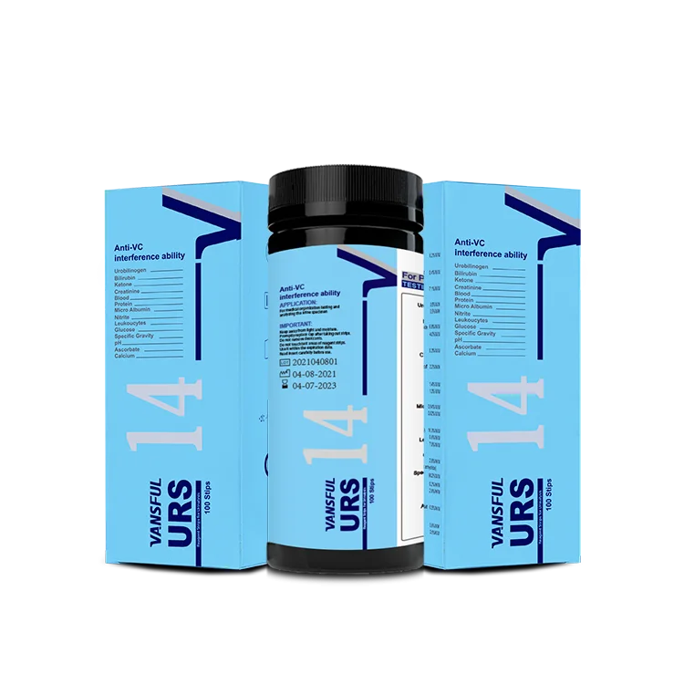 URS-14 в моче тест-полоски одобрено Евросоюзом (CE) и Управлением по контролю качества пищевых мочи полосок 14 параметров испытания прокладка анализа