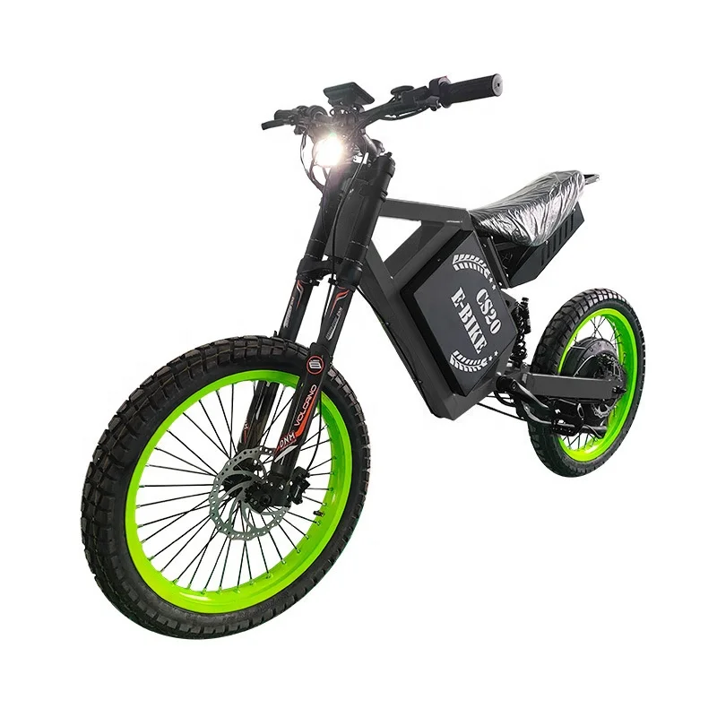 Adult Mountain Ebike 2021 Full Suspen Stealth Bomber Electric Bike 12000W 72V Dirt Bike Electric Bicycle Under 15000 W