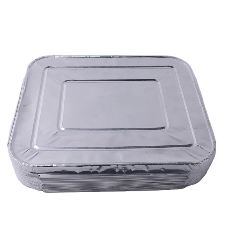 25 упаковок от производителя, алюминиевый одноразовый контейнер из фольги для глубокой упаковки пищевых продуктов