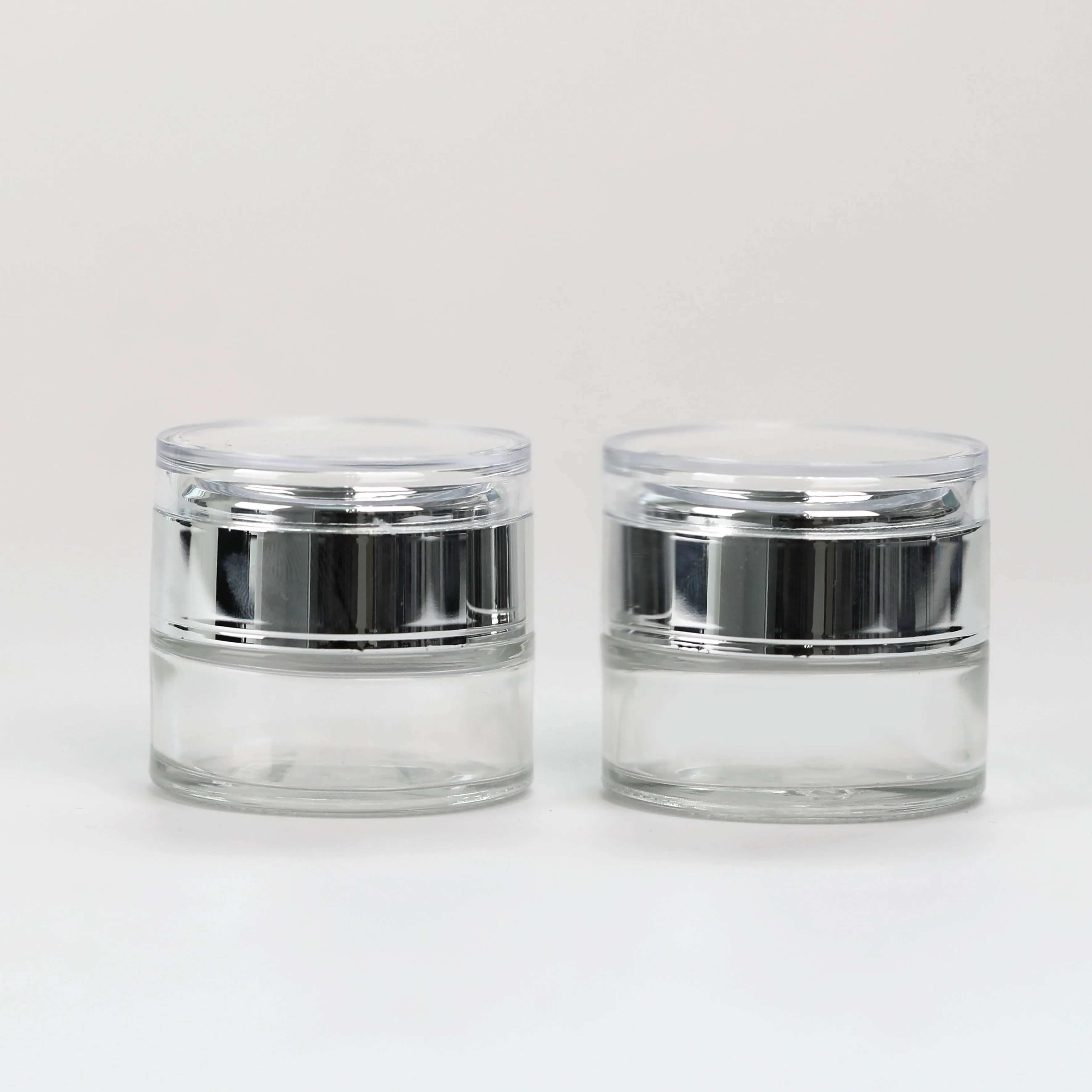 5G 10G 15G 20G 30G 50G Empty Skin Care Jar Essential Oil Lotion Cosmetic Jar ,Glass Cosmetic Jar