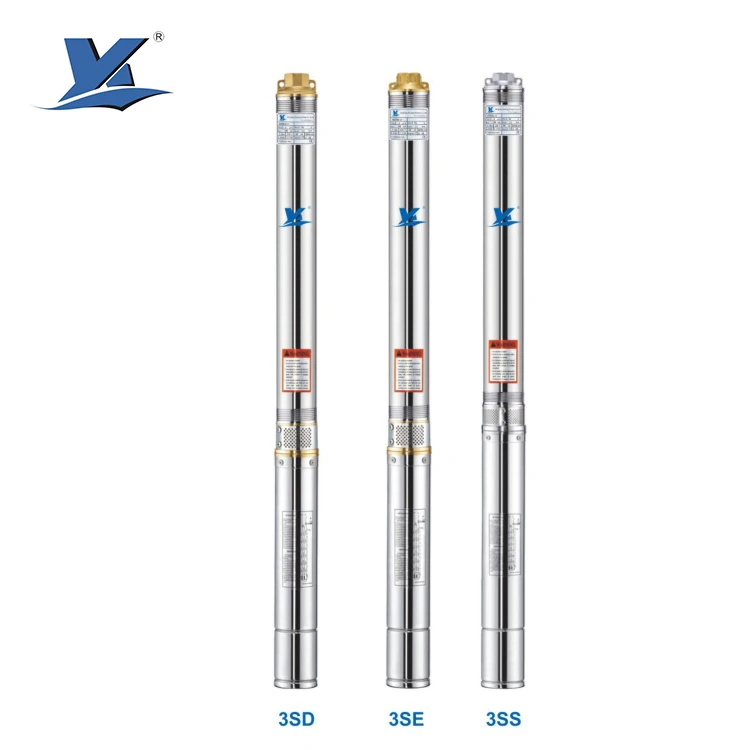 Underwater Head 100 Meter Water Submersible Deep Well Pump