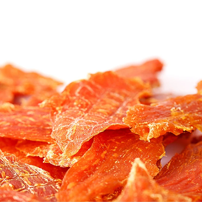 OEM ODM China manufacture (supplier) unique oriental healthy Chicken jerky individual Dried Chicken Strip pet snack