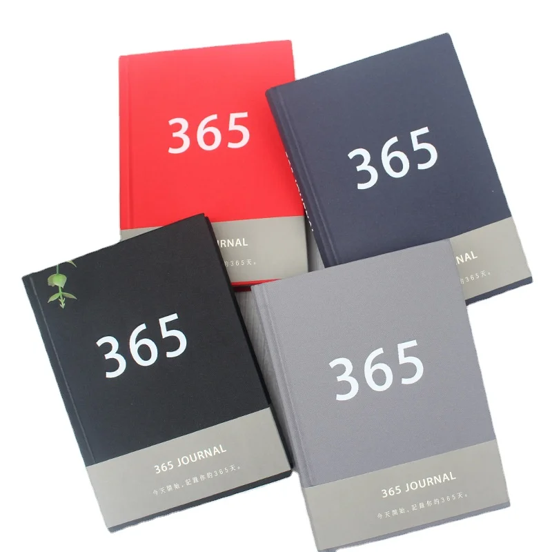 2022 Fashion Design Custom Kraft Paper Hardcover Planner Fabric Diverse Cover Book Schedule Planning Notebook