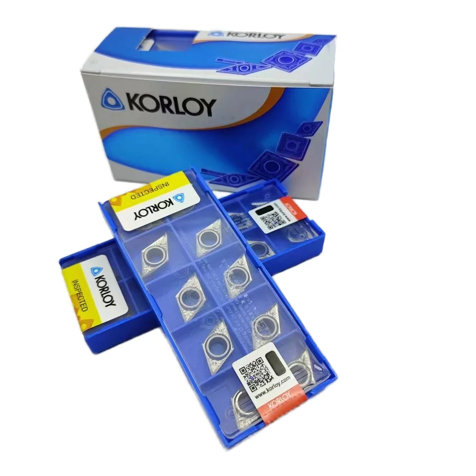 Korloys оригинальный DCGT070204-AK с ЧПУ серия H01 специальный алюминиевый медный токарный инструмент полная для эффективных поворотов