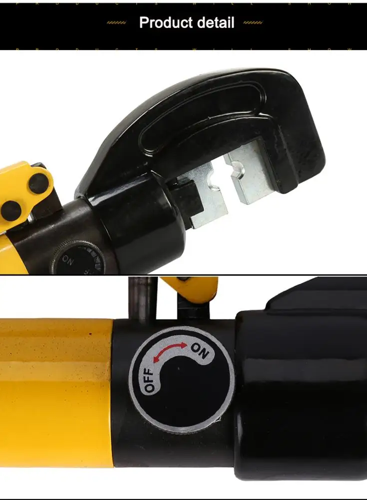 Plier Range 16-300mm Yqk-300 Manual Hydraulic Crimping Tools For Copper And Aluminum Terminal