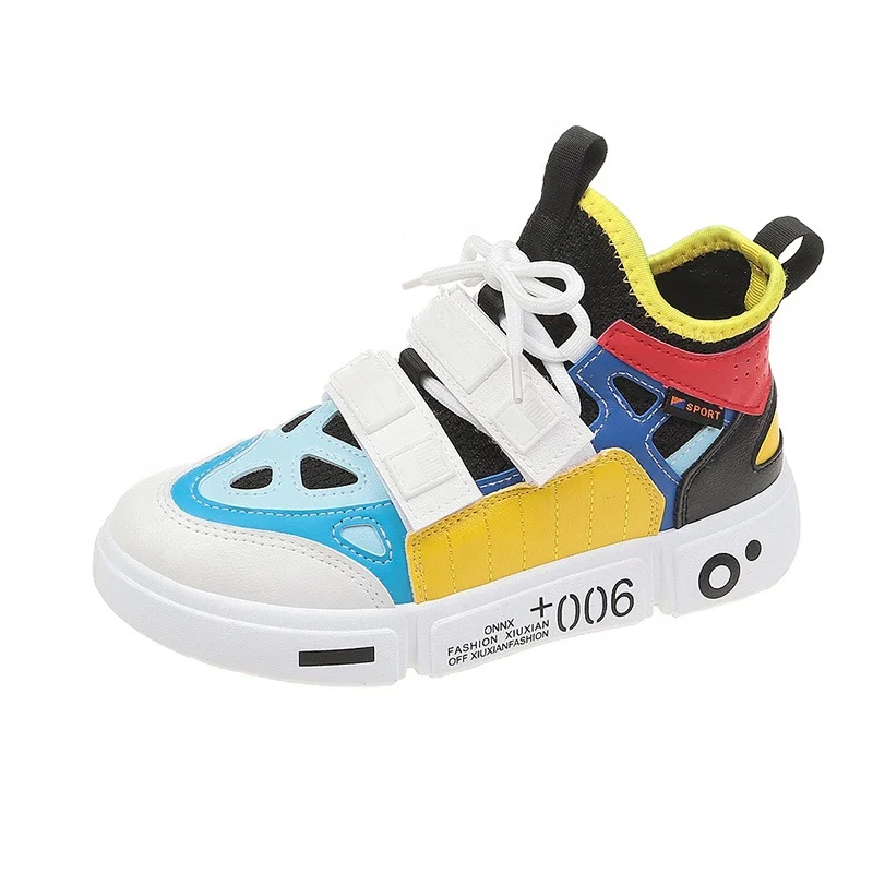 Новая модная Повседневная Удобная женская обувь контрастных цветов на плоской подошве со шнуровкой