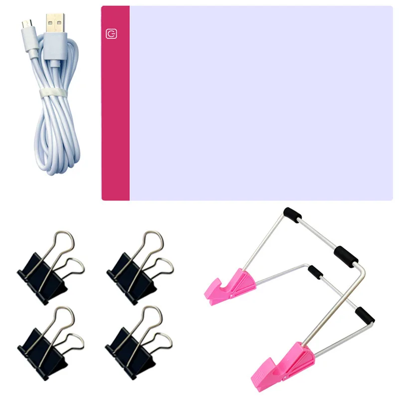 Factory Price Wholesale A3 A4 LED Light Pad 5d Diamond Painting Tool Kits Writing Sketch Drawing Board Tracing LED Pad